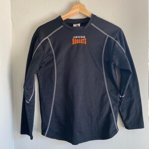 Louisiana Bobcats boys iLong Sleeve Shirt xl inner fleece
